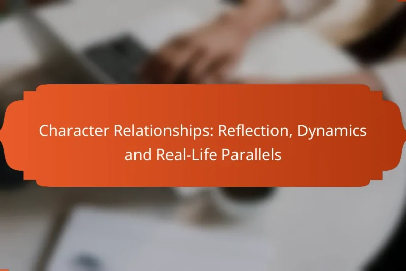 Character Relationships: Reflection, Dynamics and Real-Life Parallels