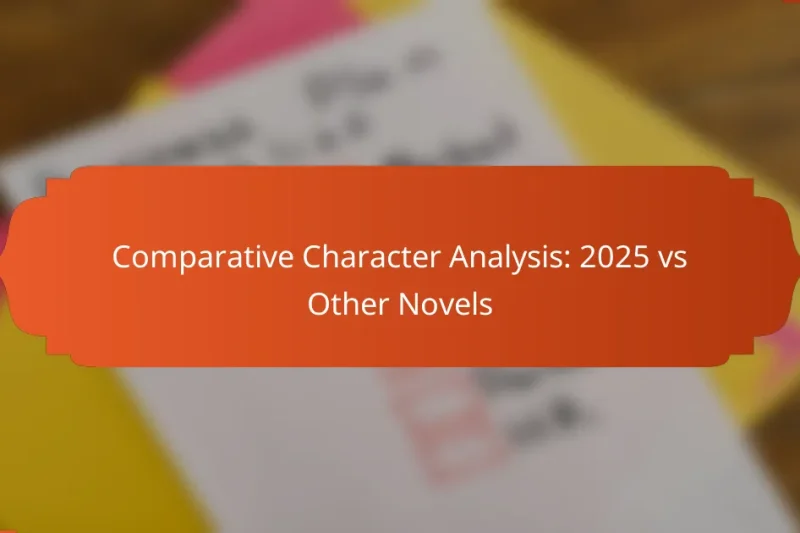 Comparative Character Analysis: 2025 vs Other Novels