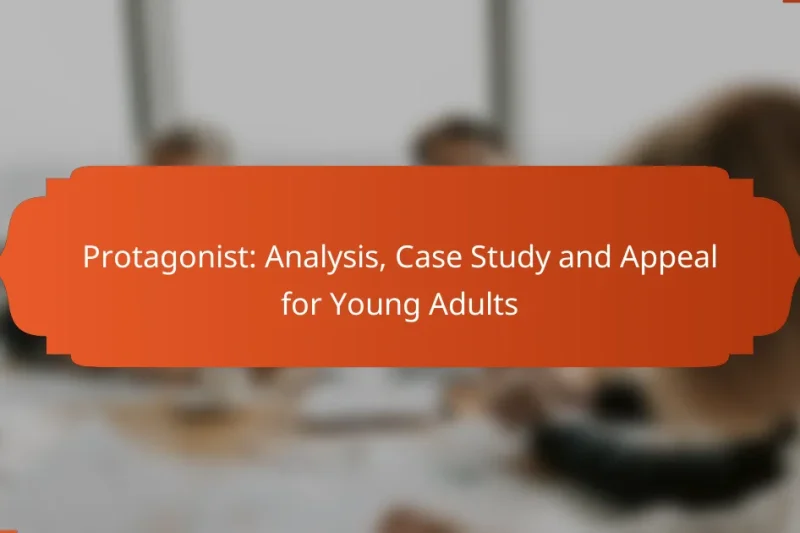 Protagonist: Analysis, Case Study and Appeal for Young Adults
